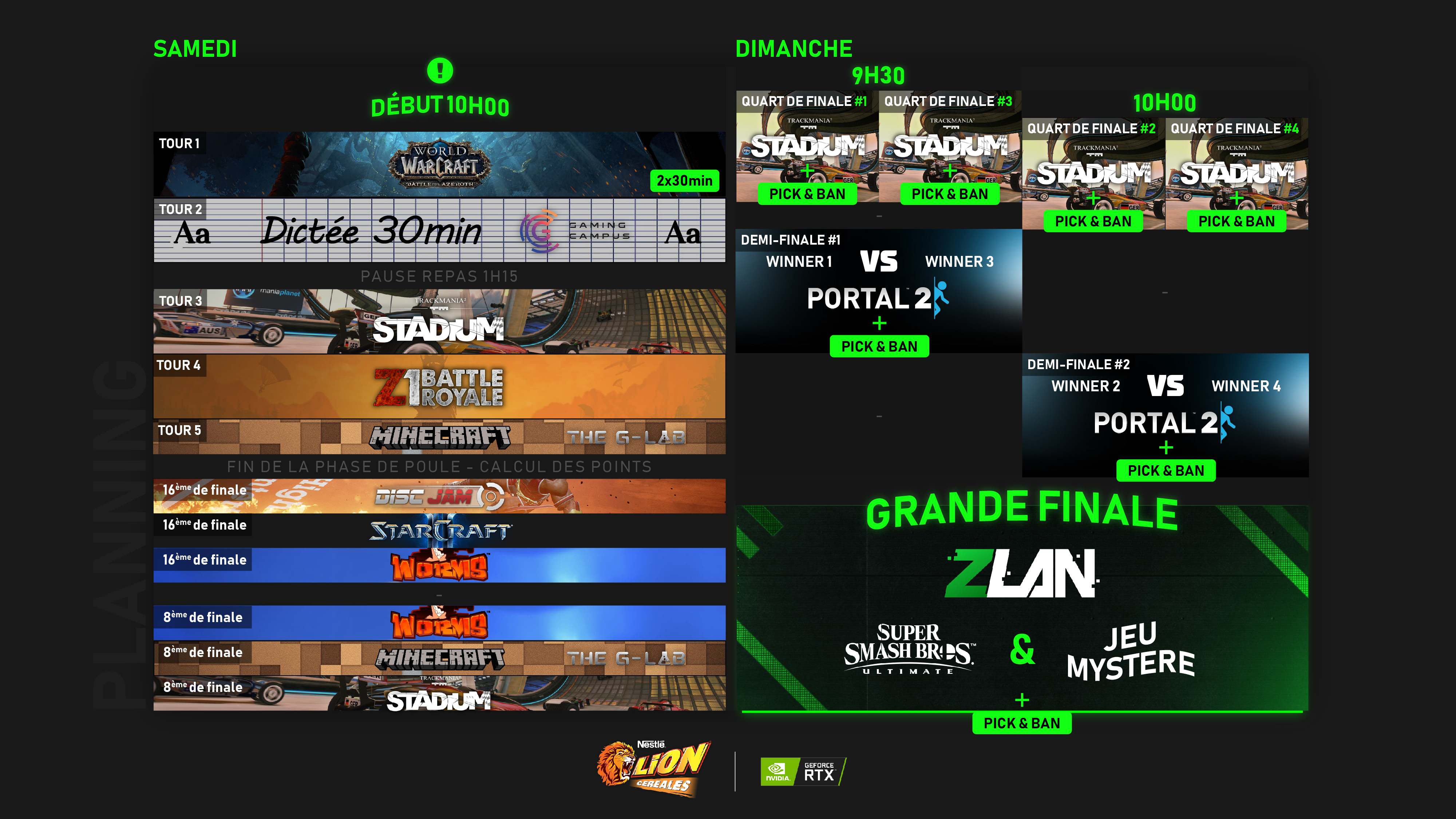 Z LAN 2019 : Résultats, classements, streams et infos 